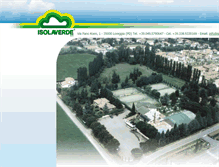 Tablet Screenshot of isolaverdesrl.eu